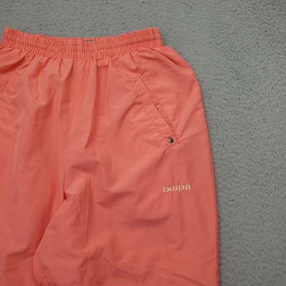 IXSPA Jogger Pants Womens Small Pink Golf Pockets Pull On Ankle Zip Tapered Leg - Picture 3 of 11
